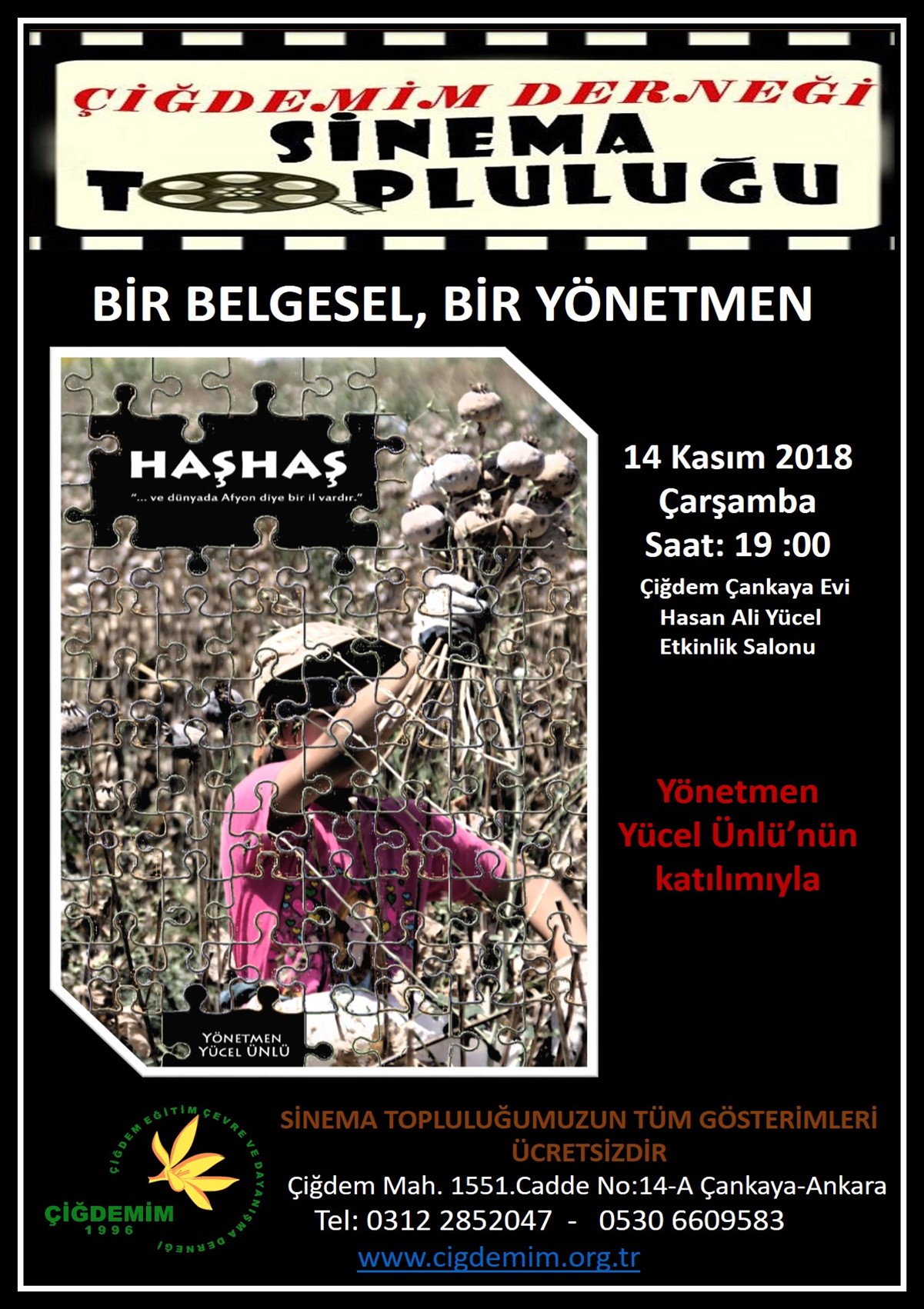 2018-11-14 - Bir Belgesel, Bir Yönetmen - Toplumsal Değerleri Yaşatma Dernekleri