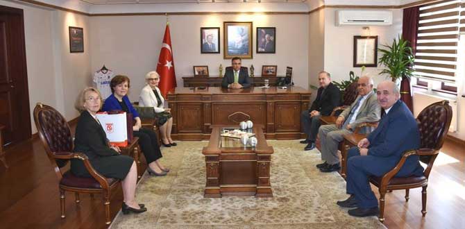 YARDIM SEVENLER DERNEĞİNDEN VALİ ÇEBER’E ZİYARET